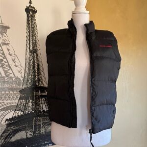 Ralph Lauren Black Quilted Vest